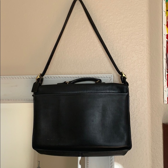 Vintage Coach Leather Briefcase: No A 92-5180 - Picture 6 of 13